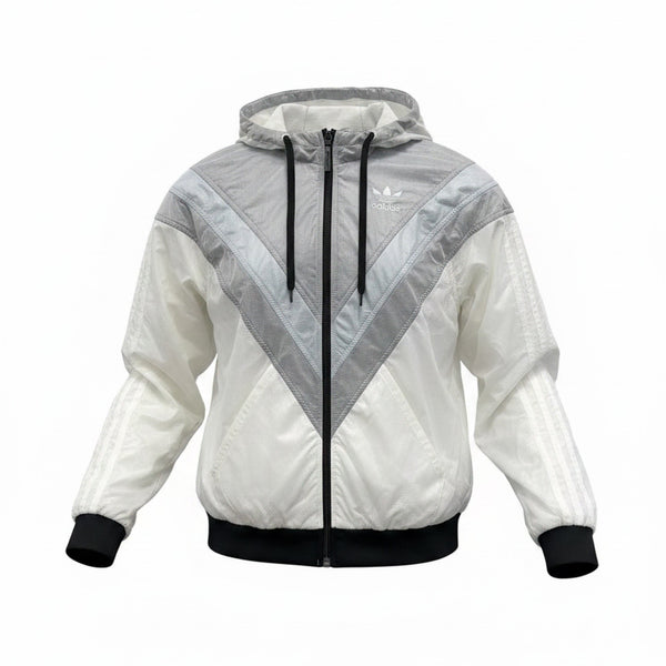 [BUNJANG] Adidas Colorblock Windbreaker Jacket Women's 85 / 여성85/ 아디다스 배색 바람막이점퍼