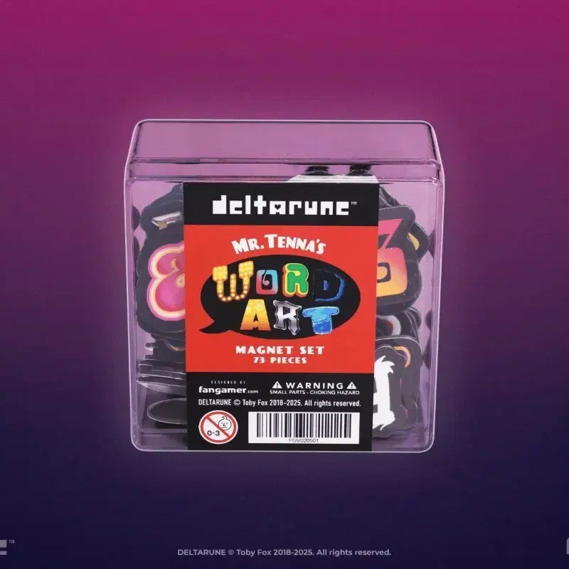 [BUNJANG] Deltarune Tenebrae Alphabet Magnets (Unused) / 델타룬 테나 알파벳 자석 미사용