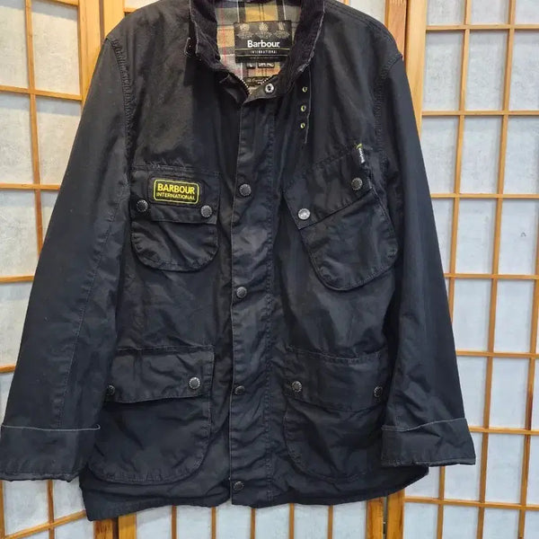 [BUNJANG] Barbour International Black Jacket L / 바버 인터내셔널 자켓 블랙 L