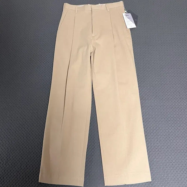 [BUNJANG] Signature One-Tuck Twill Pants Beige M / 시그니처 원턱 트윌 팬츠 베이지 M