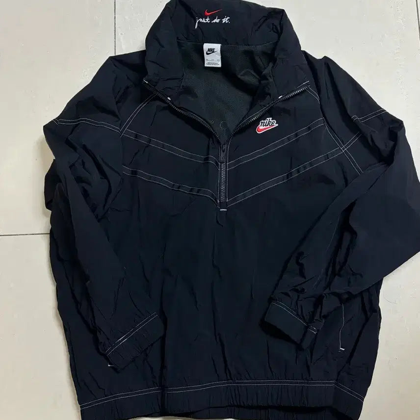 [BUNJANG] Nike NSW Windrunner SW5 Black Asia Fit XXL / 나이키nsw 윈드러너 sw5 블랙 아시아핏 XXL