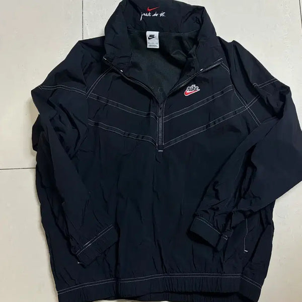 [BUNJANG] Nike NSW Windrunner SW5 Black Asia Fit XXL / 나이키nsw 윈드러너 sw5 블랙 아시아핏 XXL
