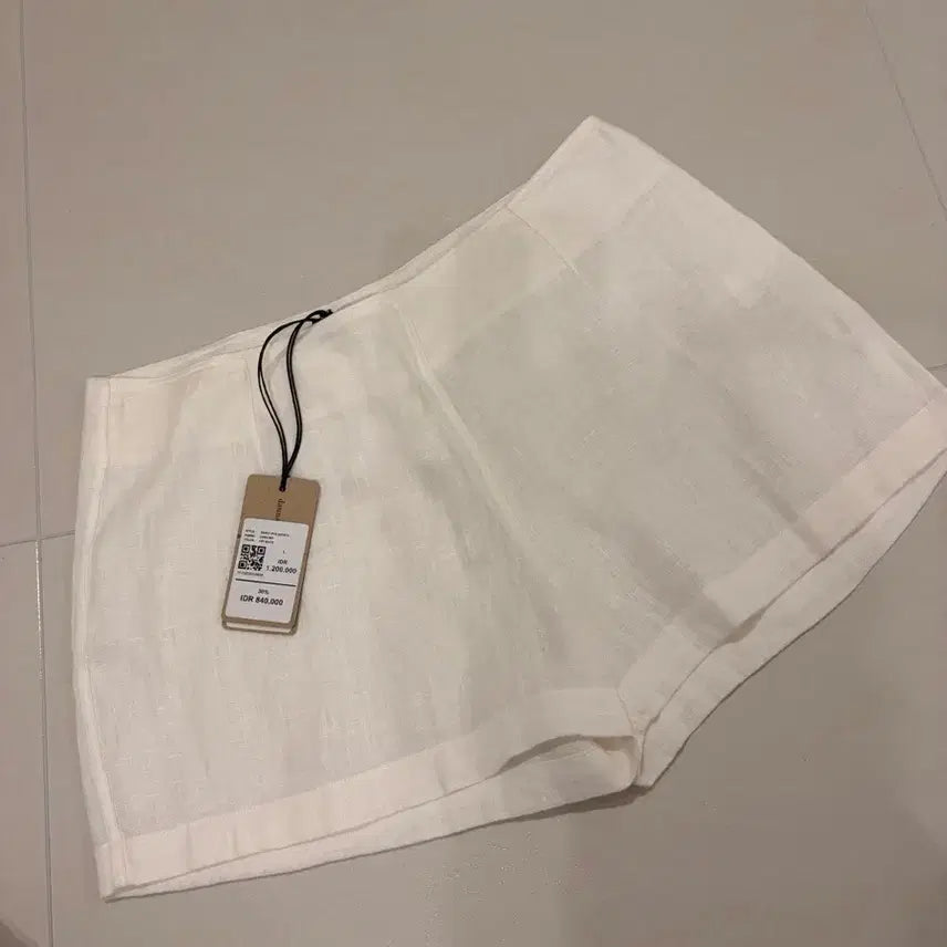 [BUNJANG] 100% Linen Linen Shorts / 린넨 100% 리넨반바지