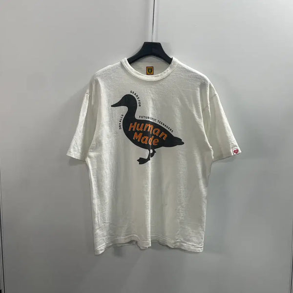 [BUNJANG] Human Made Duck Graphic Round Short Sleeve T-Shirt XL / 휴먼메이드 덕 그래픽 라운드 반팔티 (on.1020)