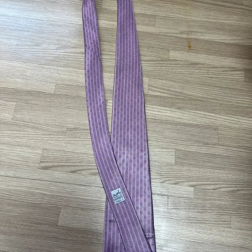 [BUNJANG] Hermes Silk Tie Purple / 에르메스 실크 넥타이 퍼플