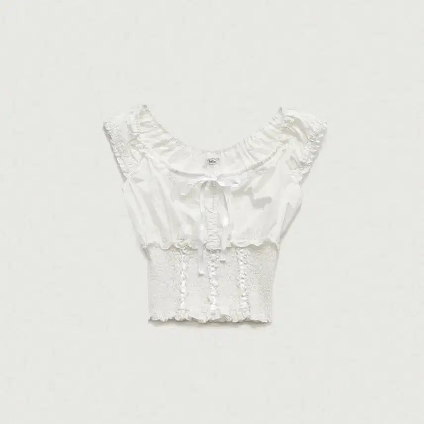 [BUNJANG] The Barnet Petunia White Blouse / [새상품] 더바넷 페투니아 스모크 블라우스 Petunia White