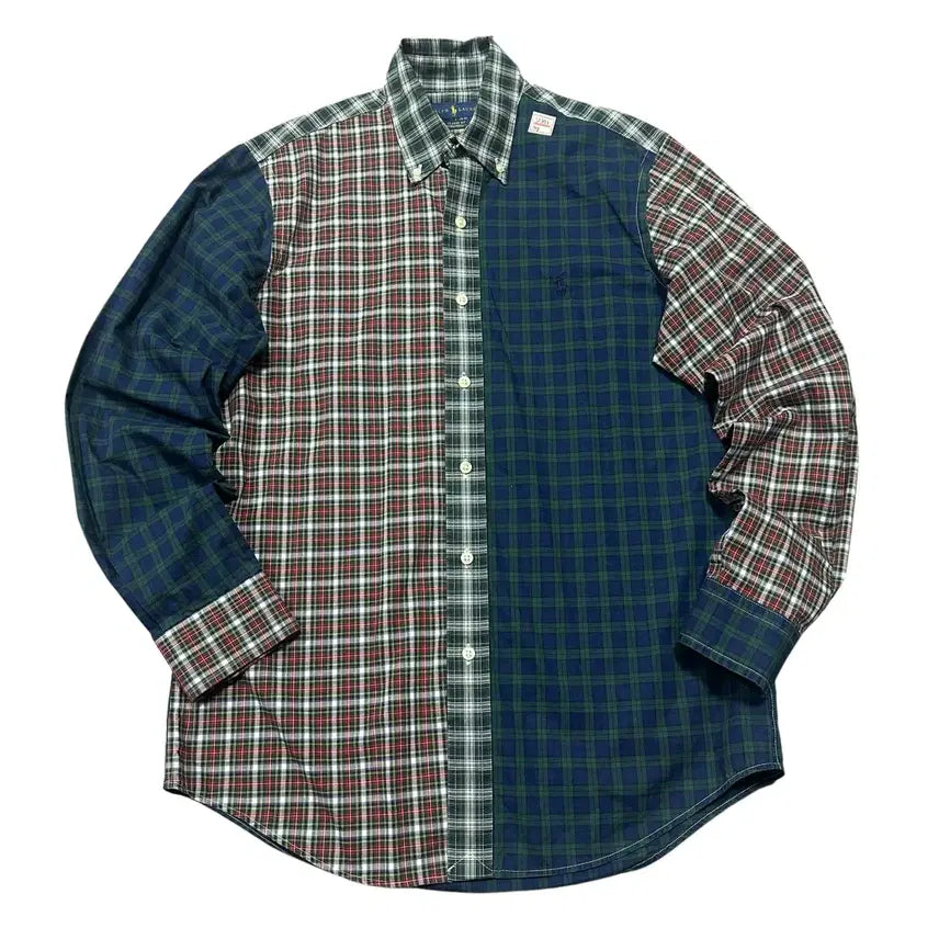 [BUNJANG] Polo Ralph Lauren Checked Shirt / (바배) 폴로 랄프로렌 체크 셔츠 난방