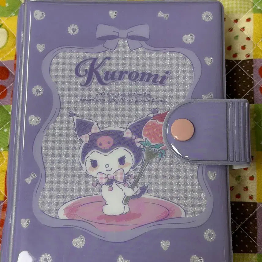 [BUNJANG] Sanrio Kuromi Seal Binder (Authentic Japanese Product) / 산리오 쿠로미 씰 바인더 [일본정품 새상품]