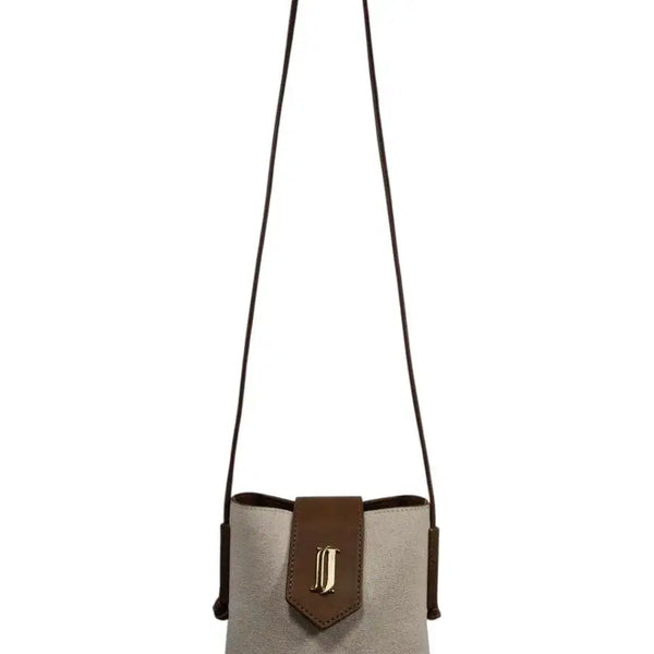 [BUNJANG] J.ESTINA Joelle May Mini Crossbag Brown Canvas / 제이에스티나 조엘 메이 미니크로스백 (택포)