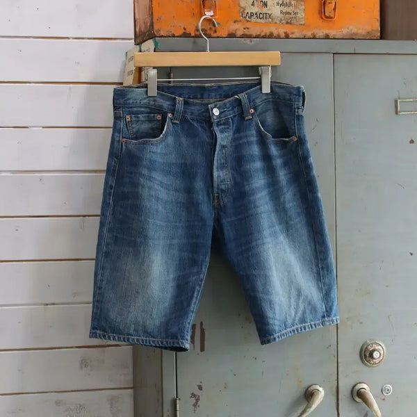 [BUNJANG] Levi's 501 Denim Shorts (Men's Size 34.5) / (착용컷) 리바이스 501 데님 반바지 (남성용 34.5)