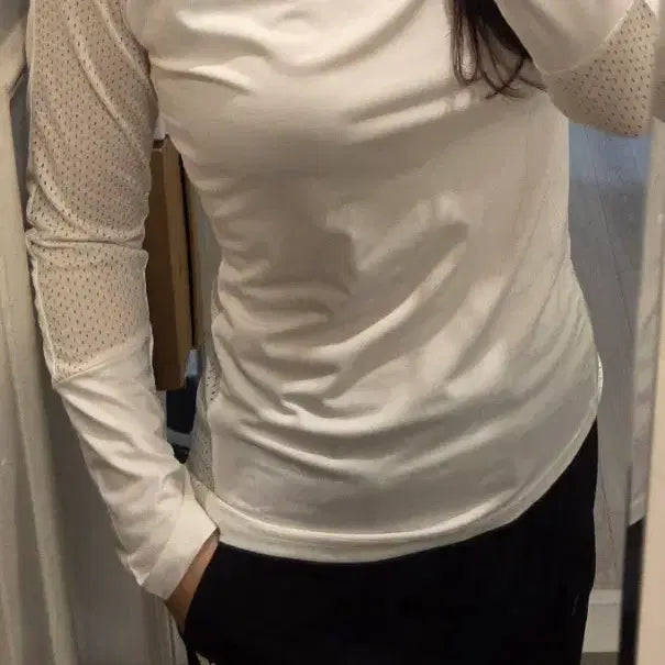 [BUNJANG] Titleist Women's Golf Mesh T-Shirt Size 55 / 타이틀리스트 여성 골프의류 매쉬티 55추천