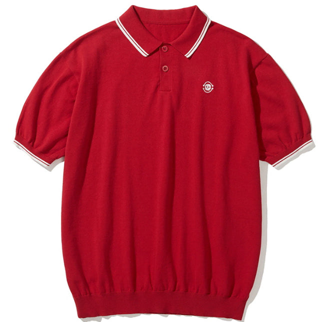 [BUNJANG] KND Skull Red Knit / [L] Knd 케이엔드 스컬 레드 니트