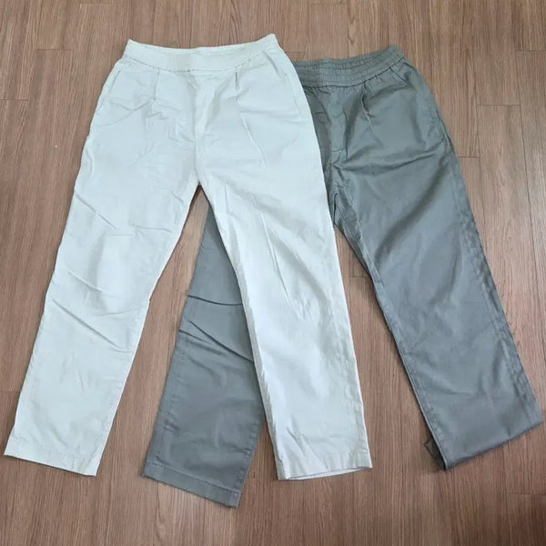 [BUNJANG] LEE Elastic Waist Pants Set (2 pcs) / LEE(리) 고무줄 바지 사이즈L 2벌 일괄