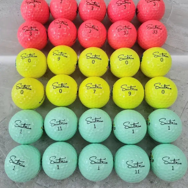 [BUNJANG] Saint Nine 3-Piece Grade A+/A 30 Golf Balls / 세인트나인 3피스 A+/A급 30개 골프공 로스트볼