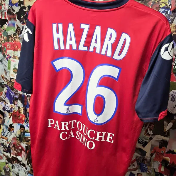 [BUNJANG] Lille 2008-2009 Eden Hazard #26 Football Jersey (L) / 릴 08-09 에당 아자르 유니폼