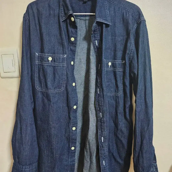 [BUNJANG] Uniqlo Denim Shirt L / 유니클로 데님셔츠 L