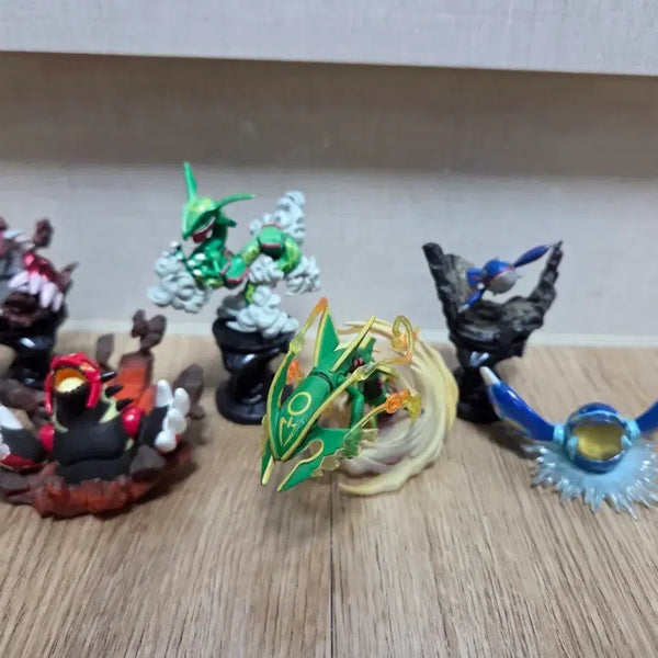 [BUNJANG] Kaiyodo Pokemon TCG Exclusive Figures - Regular Rayquaza, Primal Rayquaza, Groudon, Kyogre / 포켓몬 카이요도 tcg 한정 피규어 일반&원시 레쿠쟈 그란돈 가이오가