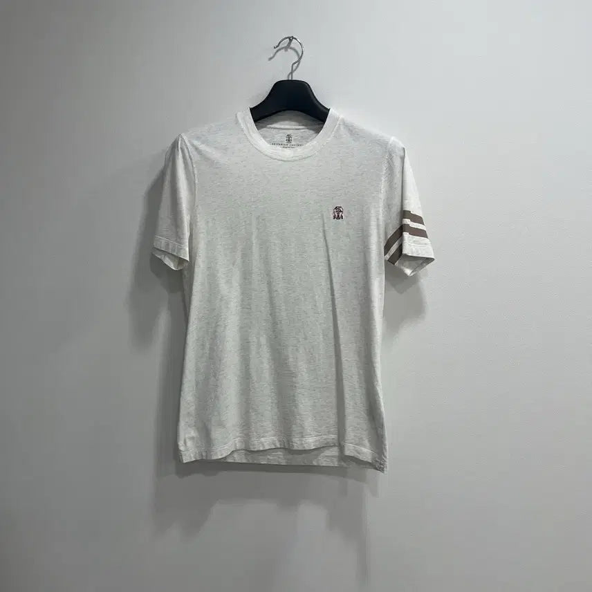[BUNJANG] Brunello Cucinelli White Short Sleeve T-Shirt Size S / [새상품급/S]브루넬로쿠치넬리 반팔 티셔츠