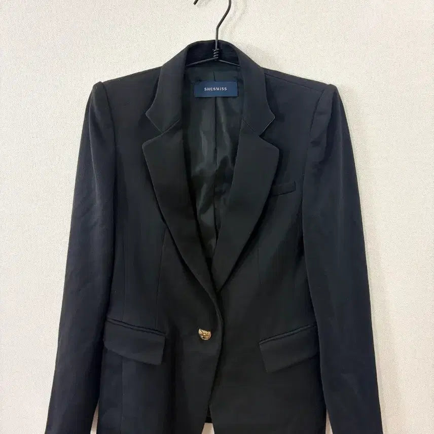 [BUNJANG] SHESMISS Black Women's Jacket Size 55 / 쉬즈미스(SHESMISS) 블랙 여성 자켓 55