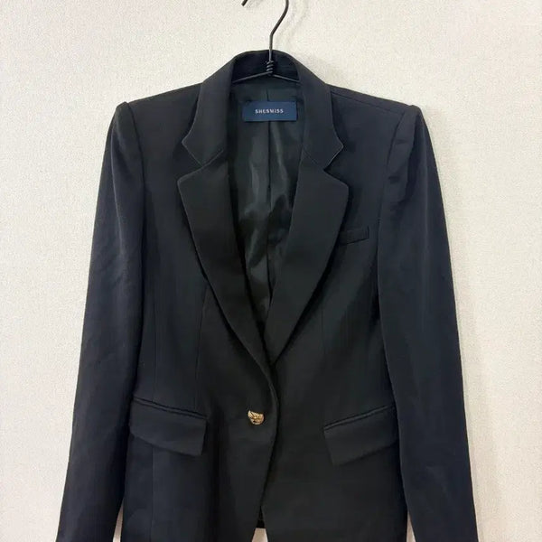 [BUNJANG] SHESMISS Black Women's Jacket Size 55 / 쉬즈미스(SHESMISS) 블랙 여성 자켓 55