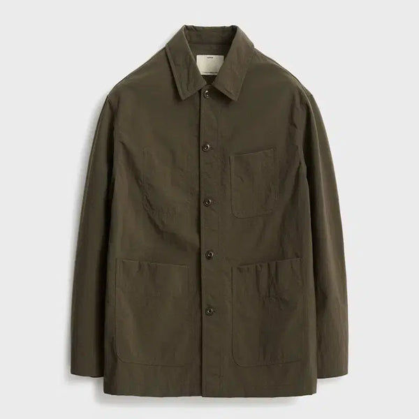 [BUNJANG] Pottery Nylon Work Jacket Olive Size 1 / 포터리 나일론 워크자켓 올리브 1사이즈