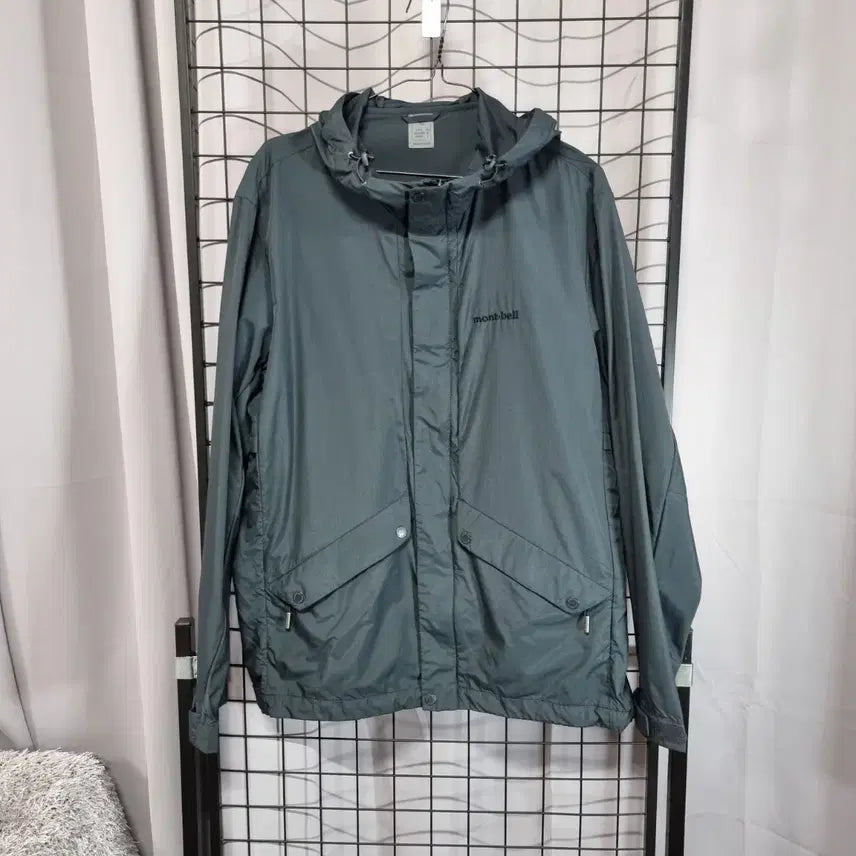[BUNJANG] Montbell Oliver Lightweight Nylon Hooded Zip-Up Jacket / 몽벨 경량 바람막이 남성 올리버 우븐 나일론 후드 집업 자켓 100