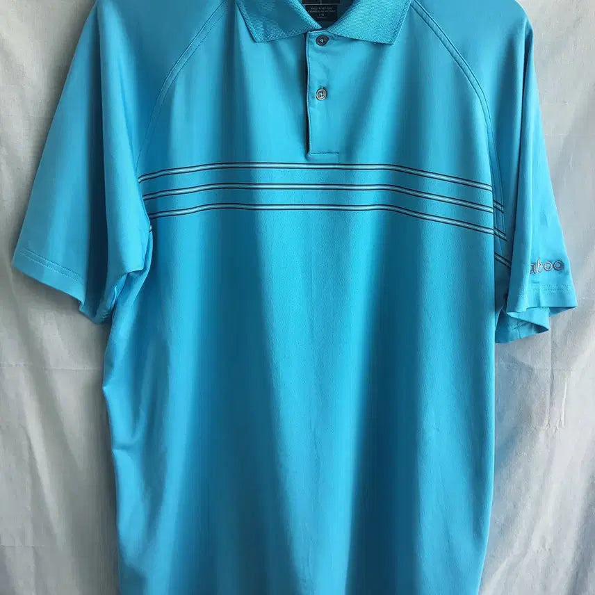 [BUNJANG] Adidas Men's Short Sleeve Polo Shirt L Polyester Sportswear / ADIDAS 아디다스 남성 반팔 카라티 L 기능성 폴리 스포츠웨어