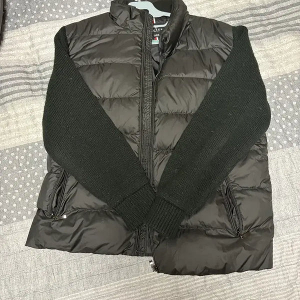 [BUNJANG] Knit Padded Jacket / 보세 니트패딩