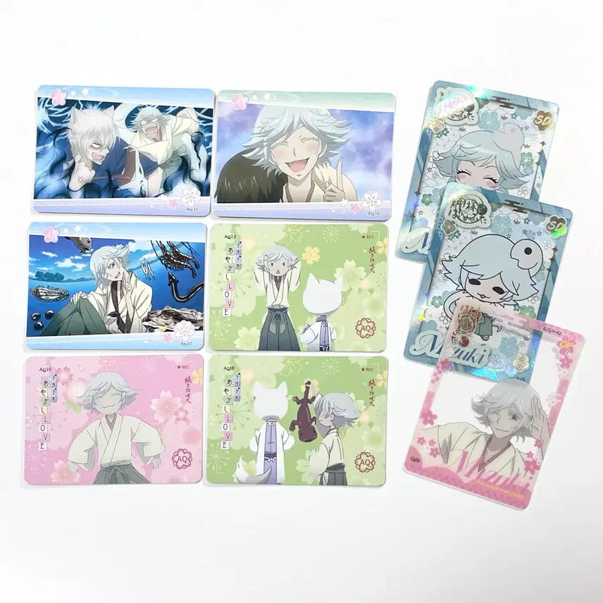 [BUNJANG] Kamisama Kiss Mizuki Bank Card Paper Card Bundle Set / 일괄 | 오늘부터 신령님 오부신 미즈키 반카드 지류 포카 카드