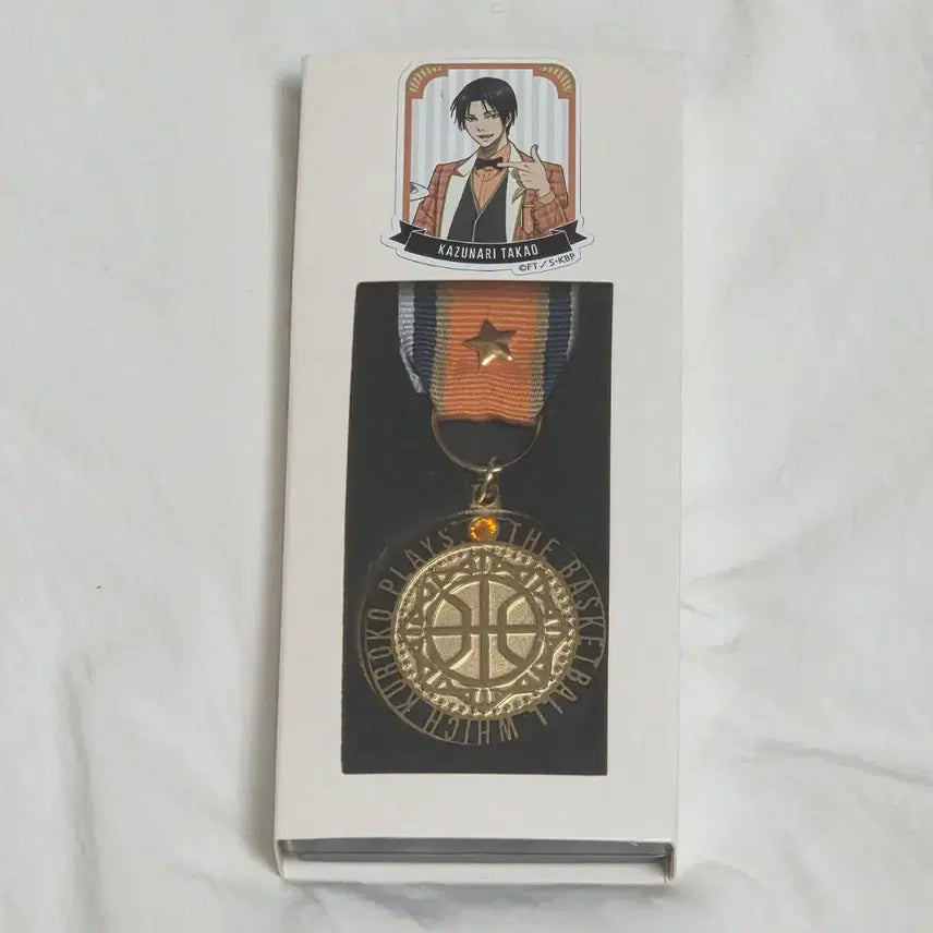 [BUNJANG] Kuroko's Basketball Kazunari Takao Emblem Badge / 쿠로코의 농구 쿠농 쿠로바스 타카오 앰블럼 뱃지 판매합니다