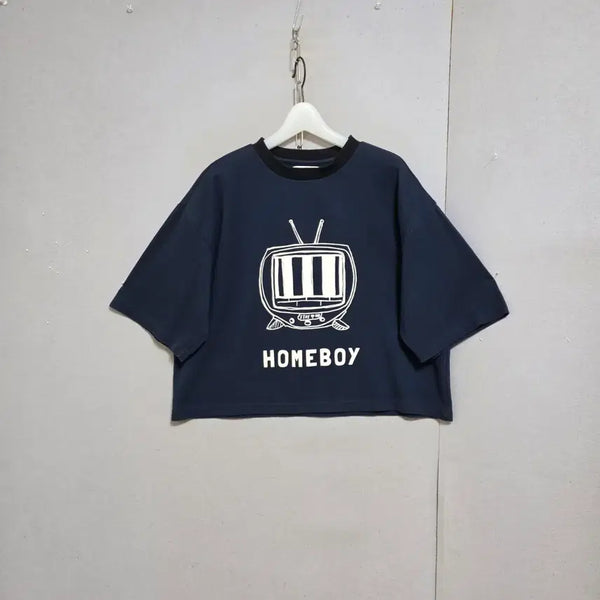 [BUNJANG] Tomboy Navy T-Shirt FF / 톰보이 네이비 티셔츠 FF   n6915