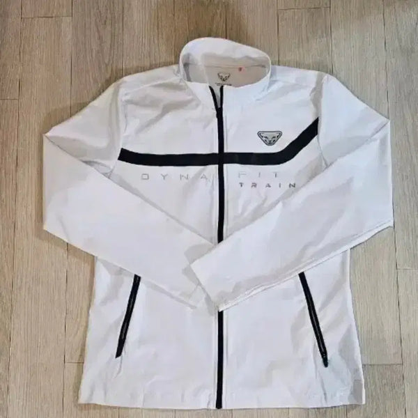 [BUNJANG] Dynafit Training Zip-Up Jacket White Size 95 Slim Fit / 다이나핏 트레이닝 집업 자켓 화이트 95 슬림핏