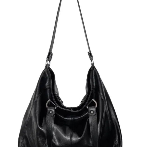 [BUNJANG] Bohemian Seoul Crinkle Leather Shoulder Bag / 보헴서 레더 숄더백 보헤미안서울