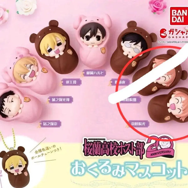 [BUNJANG] Ouran High School Host Club Hikaru Pods Gacha Figure / 미개봉) 오란고교 호스트부 포대기 가챠 히카루
