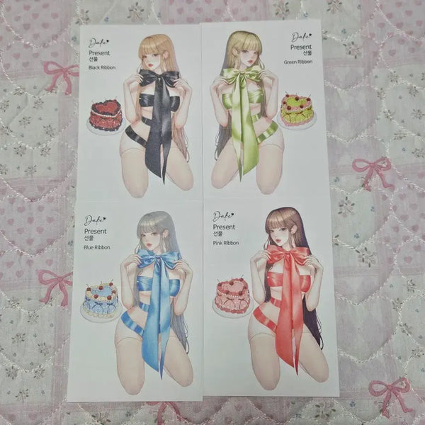 [BUNJANG] Dal-Ke Gift Book 4 Types / 인물집 닿케 선물 4종