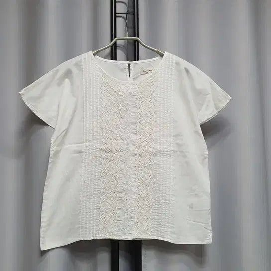 [BUNJANG] SM2 Mori Girl Lace Pintuck Blouse / 모리걸 sm2 사만사모스 레이스 핀턱 블라우스