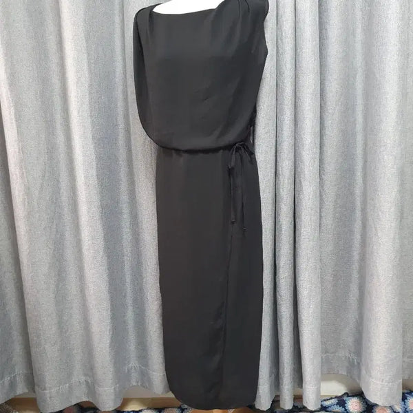 [BUNJANG] Audrey Anne Black Maxi Dress / 5566 오드리안 블랙 맥시원피스