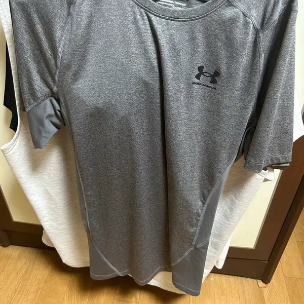 [BUNJANG] Under Armour HeatGear 3XL Grey Performance T-Shirt / 언더아머 히트기어 3xl