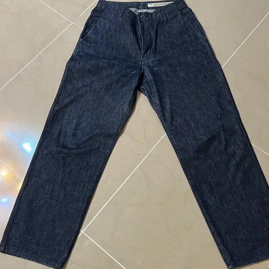 [BUNJANG] Pottery One Wash Wide Denim Pants Size 2 / 포터리 원워시 와이드 데님 2사이즈