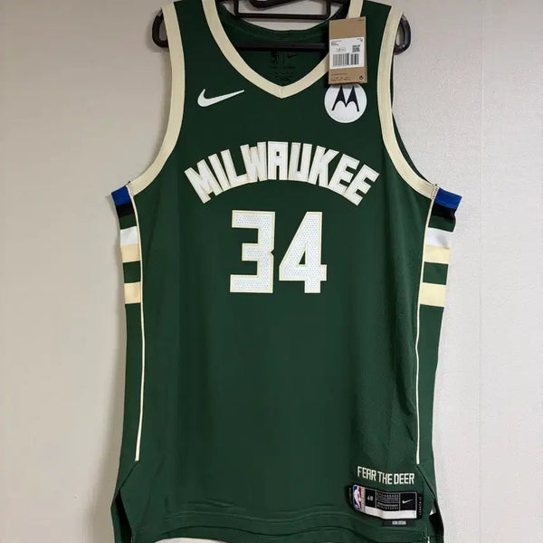 [BUNJANG] Milwaukee Bucks Giannis Antetokounmpo Authentic Swingman Jersey / NBA 밀워키 벅스 야니스 아데토쿤보 어센틱 스윙맨 져지