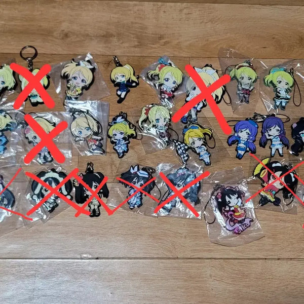 [BUNJANG] Love Live! Eri & Nozomi & Nico Rubber Strap / 러브라이브 에리 & 노조미 & 니코 러버 스트랩 판매합니다