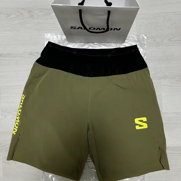 [BUNJANG] Salomon Trail Grit Boxer Shorts - Black / 살로몬 트레일 그릿 박서 쇼츠 M