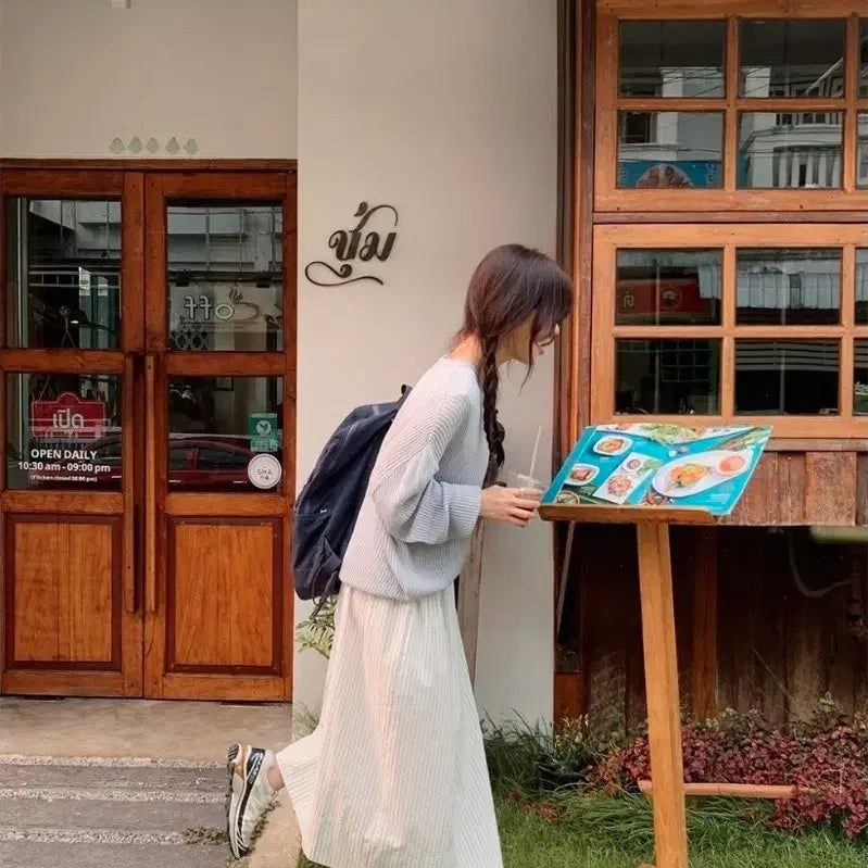 [BUNJANG] Slowand Summer Hachi Knit / [새상품] 슬로우앤드 썸머하찌니트 살안타니트