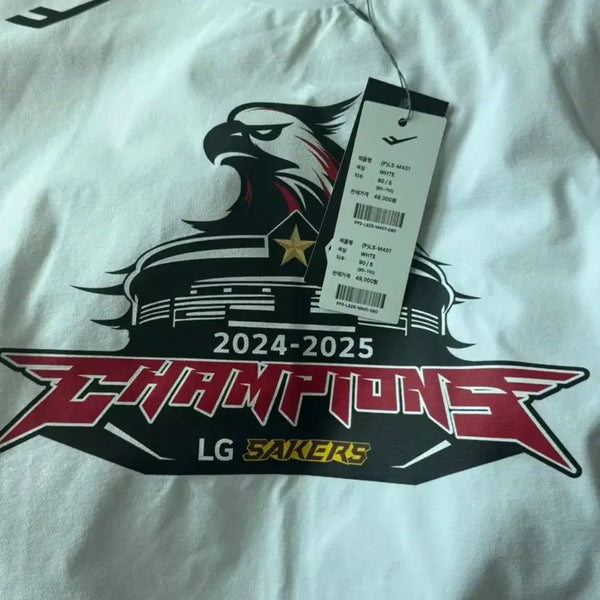 [BUNJANG] LG Sakers Championship Commemorative T-Shirt / LG 세이커스 우승 기념 반팔티