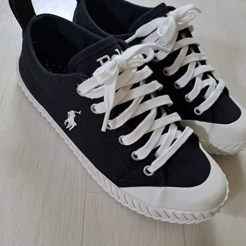 [BUNJANG] Polo Ralph Lauren Canvas Sneakers / 폴로 랄프로렌 캔버스 스니커즈