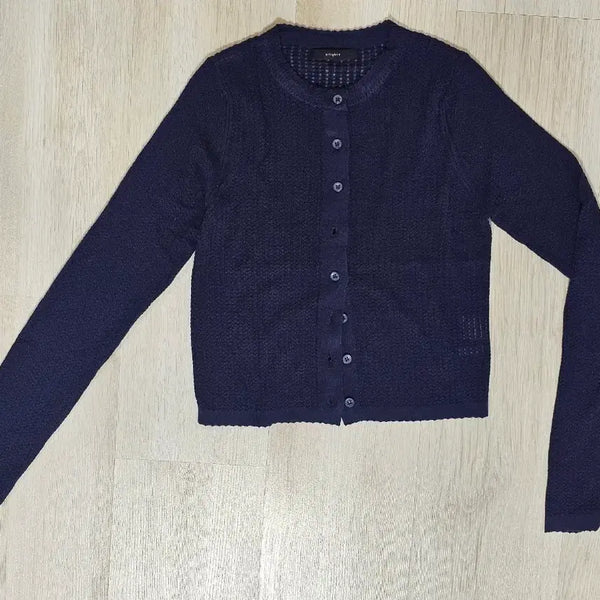 [BUNJANG] Allightz Navy Cardigan / allightz 올라이츠 네이비 가디건 새제품