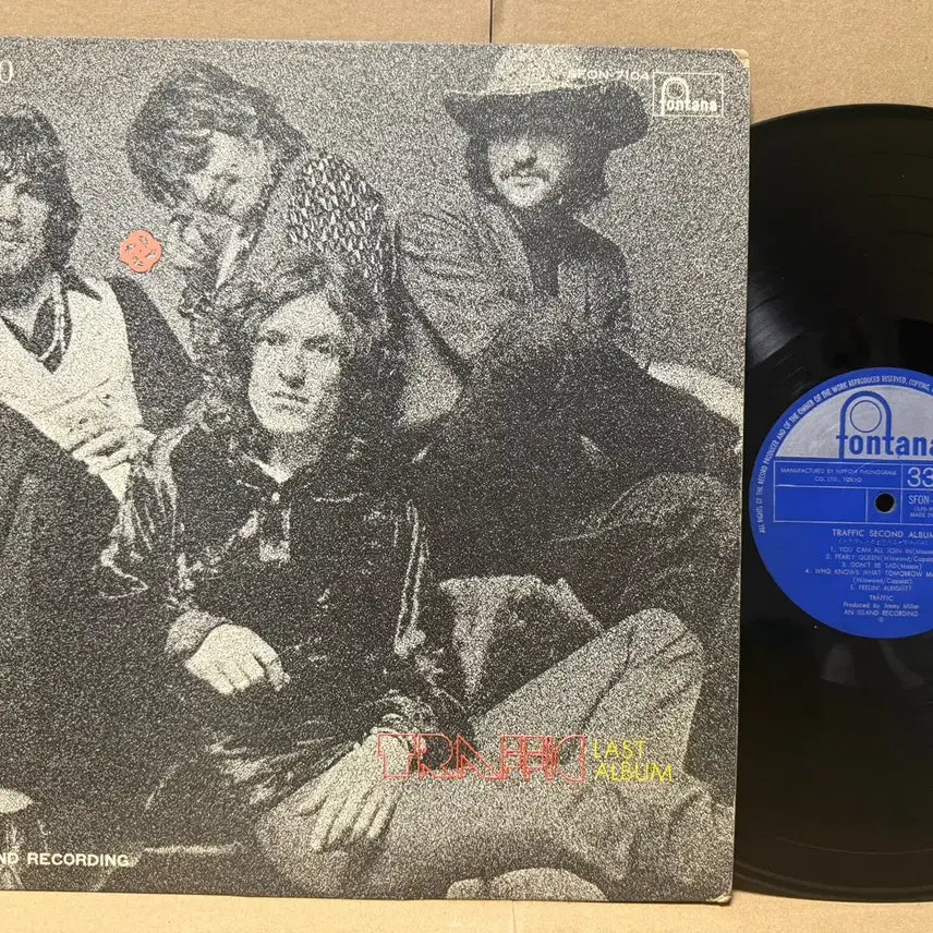 [BUNJANG] Traffic Last Album Japanese LP (1969 Original Press) / (일본 LP) Traffic - Last Album 1969년 초반