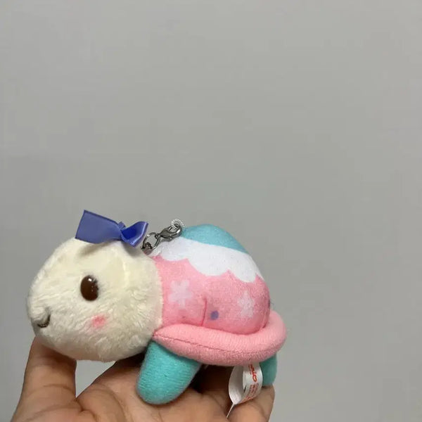 [BUNJANG] Sanrio Wish me mell Turtle Plush Keychain Vintage Classic / 산리오 위시미멜 친구 거북이 인형 키링 빈티지 고전