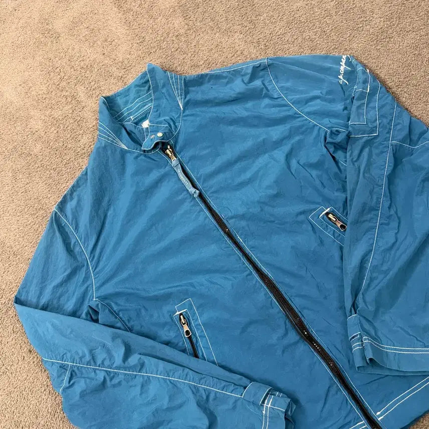 [BUNJANG] CP Company Blue Windbreaker Jacket / [정품/95] CP컴퍼니 블루 바람막이 자켓
