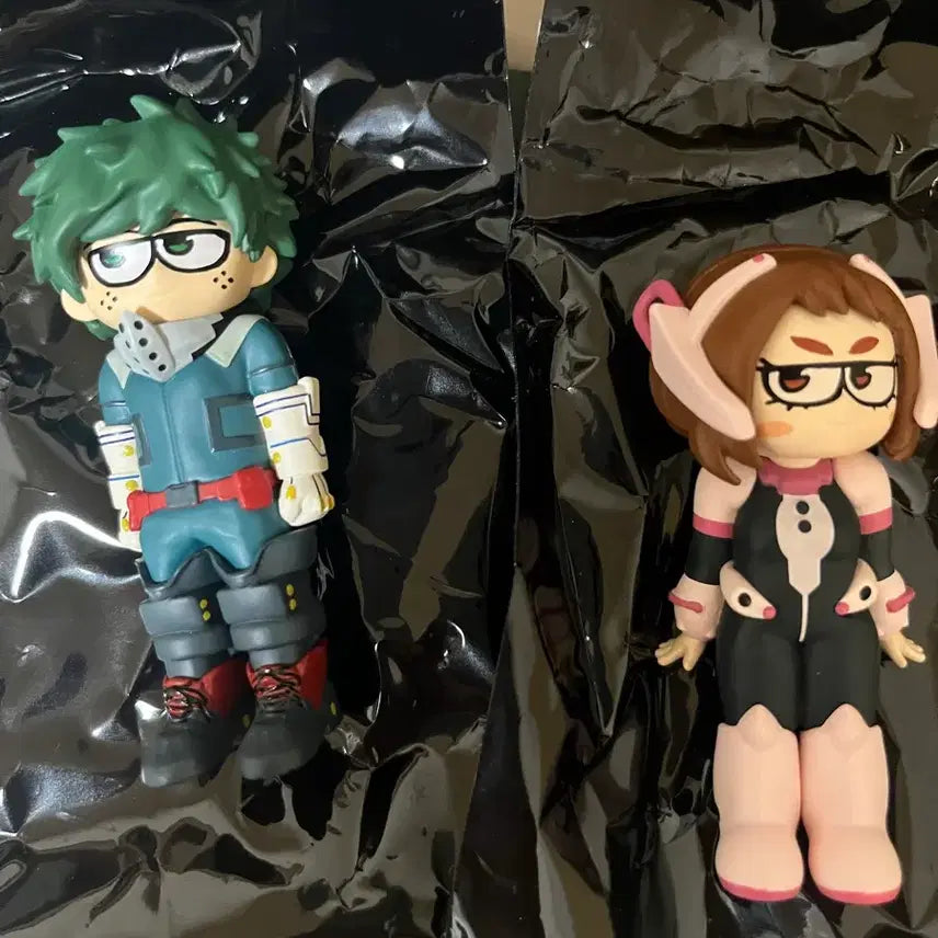 [BUNJANG] My Hero Academia Izuku & Ochaco Jirori Figure Bundle Set / 나의 히어로 아카데미아 지로리 피규어(미도리야+우라라카) 일괄